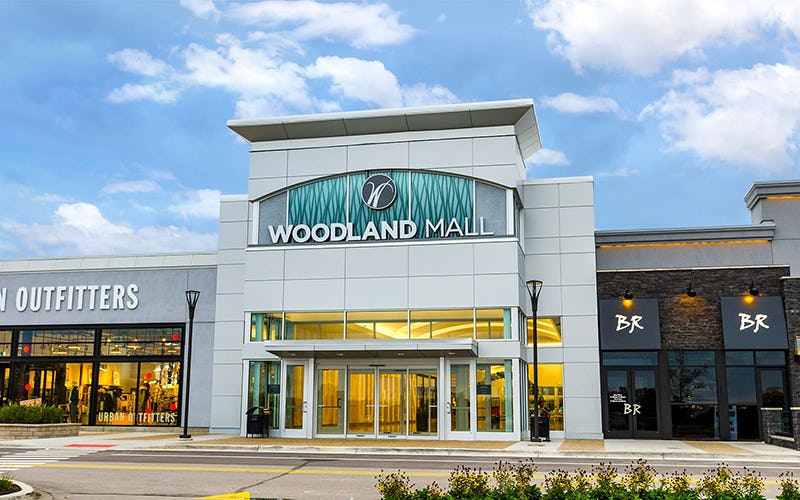 Woodland Mall mall in Grand Rapids Michigan USA Malls.Com