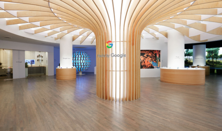Google’s pop-up shop opened in Manhattan