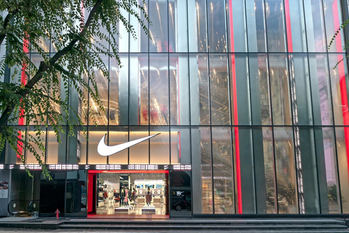 Nike opens a unique digital store in Seoul