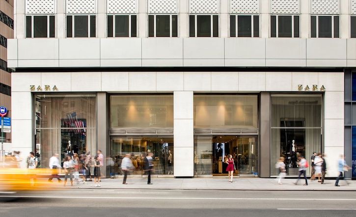 Zara Storefront New York