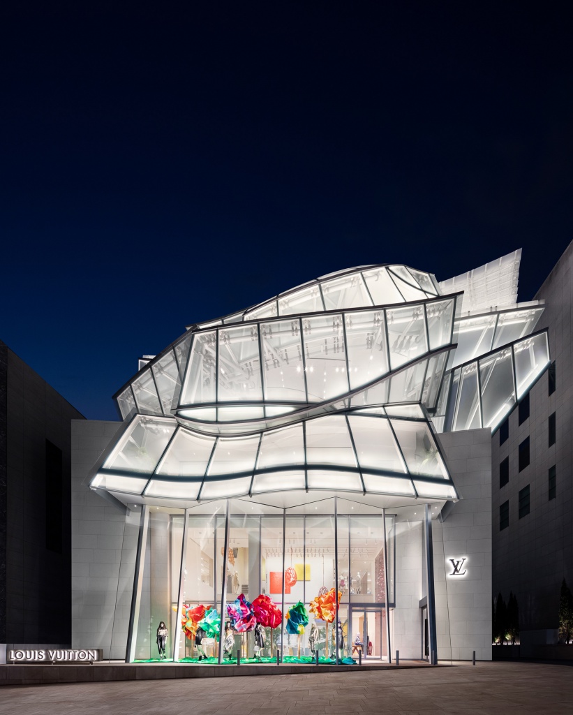 The Louis Vuitton Maison Seoul boutique