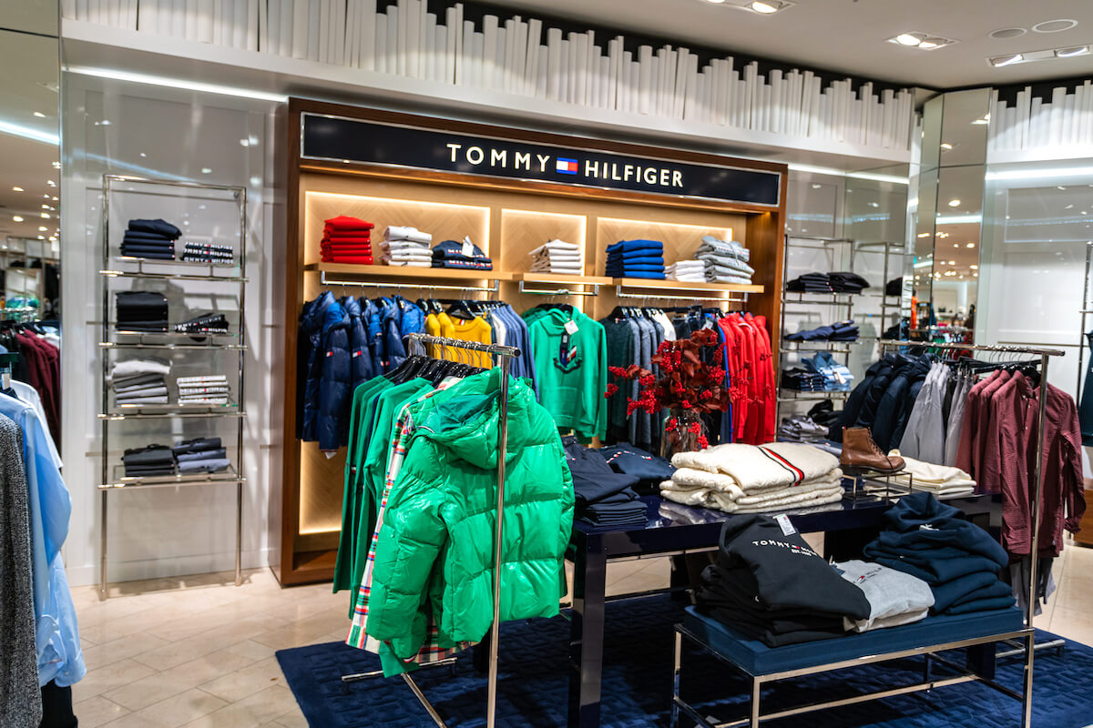 Kohl's department store chain has attracted the Tommy Hilfiger brand