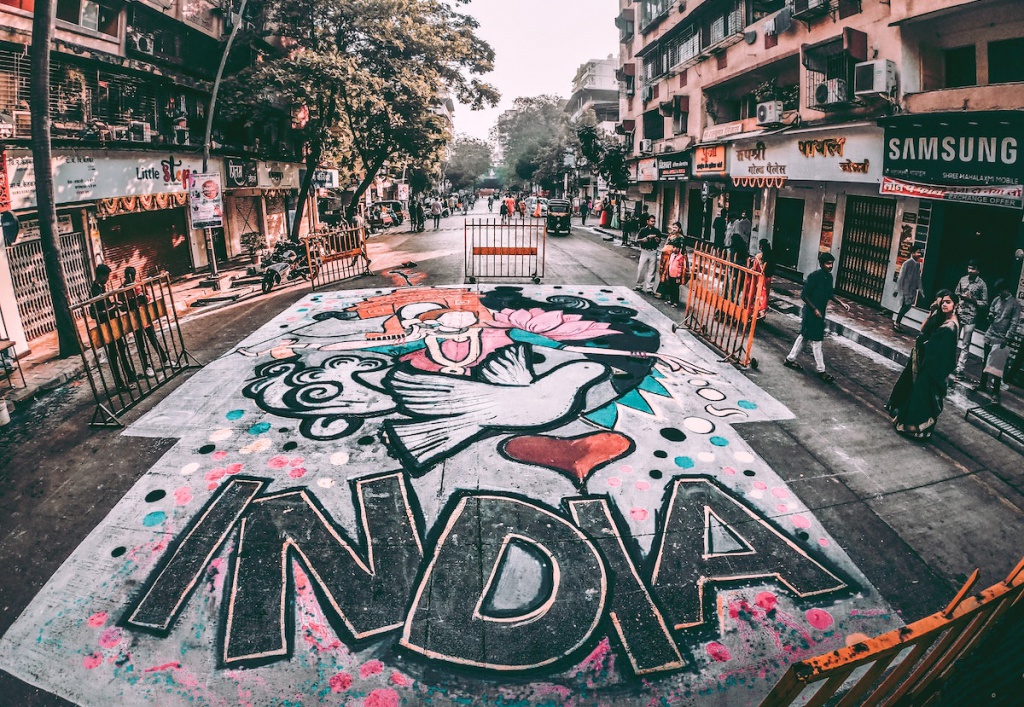 India Graffiti Street Art Pexels