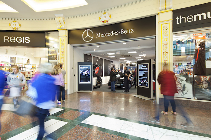 Pop-up to intu Trafford Centre to experience Mercedes-Benz