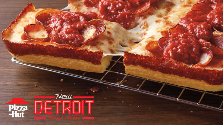 Pizza Detroit Style