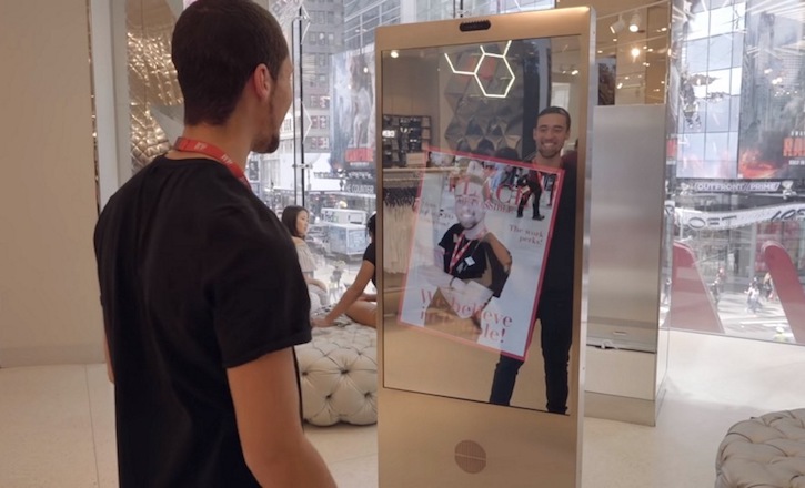 Microsoft And H&M Created An Interactive Mirror For Shoppers