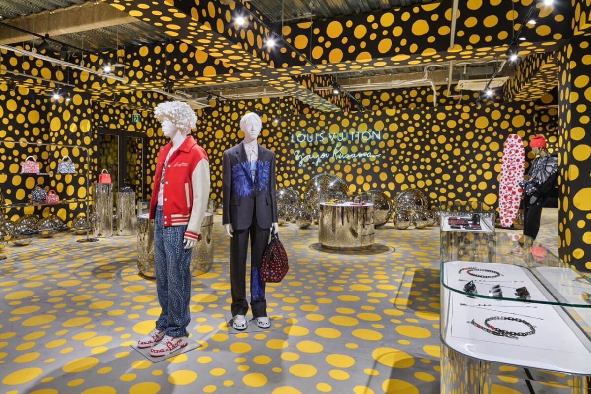 Louis Vuitton x Yayoi Kusama open pop-up store in Tokyo - Japan