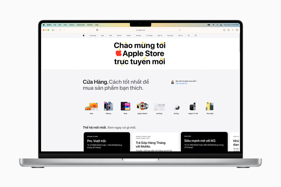 Apple-Vietnam-online-store