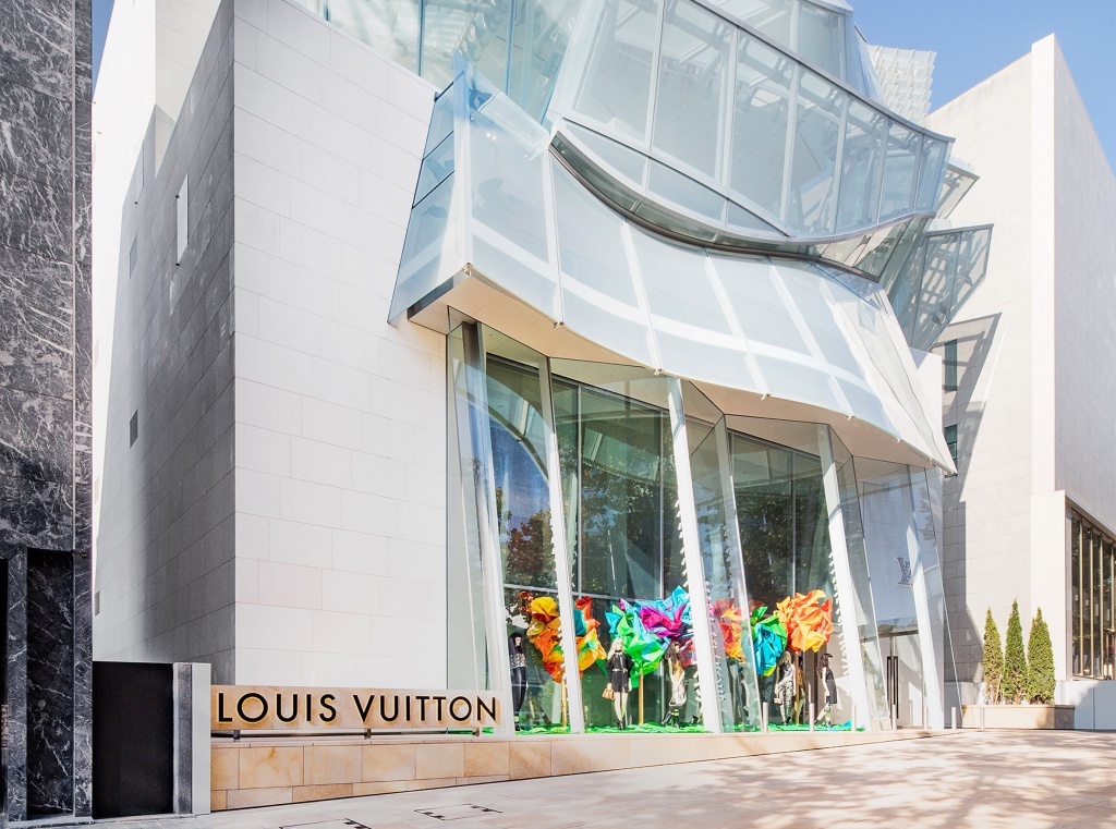 The Louis Vuitton Maison Seoul boutique