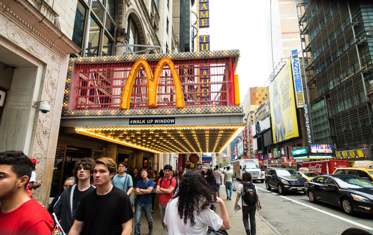 The head of McDonald's paid the company $100 million