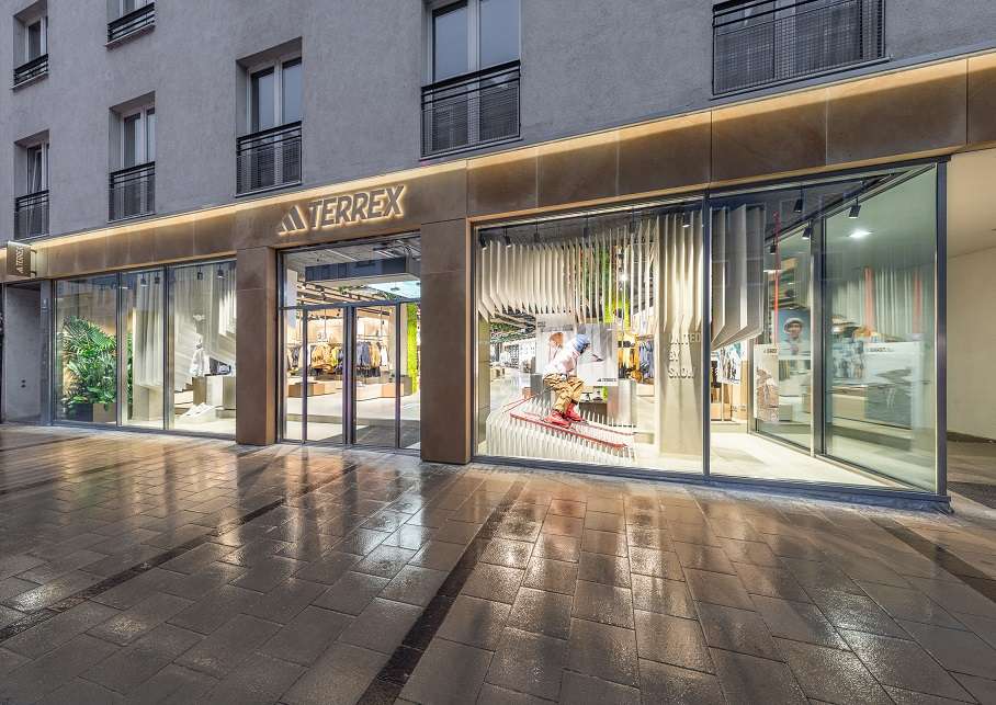 How does the first Adidas Terrex flagship store look like?
