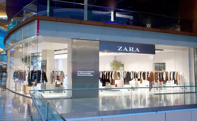 Zara Opens An Innovative Pop-up Store In London