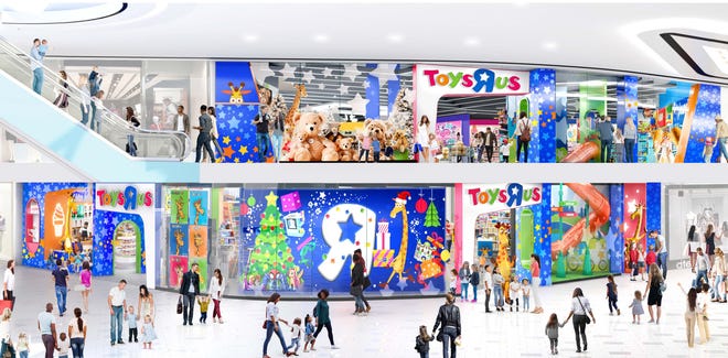 The legendary Toys R Us chain opens its flagship store in the U.S.