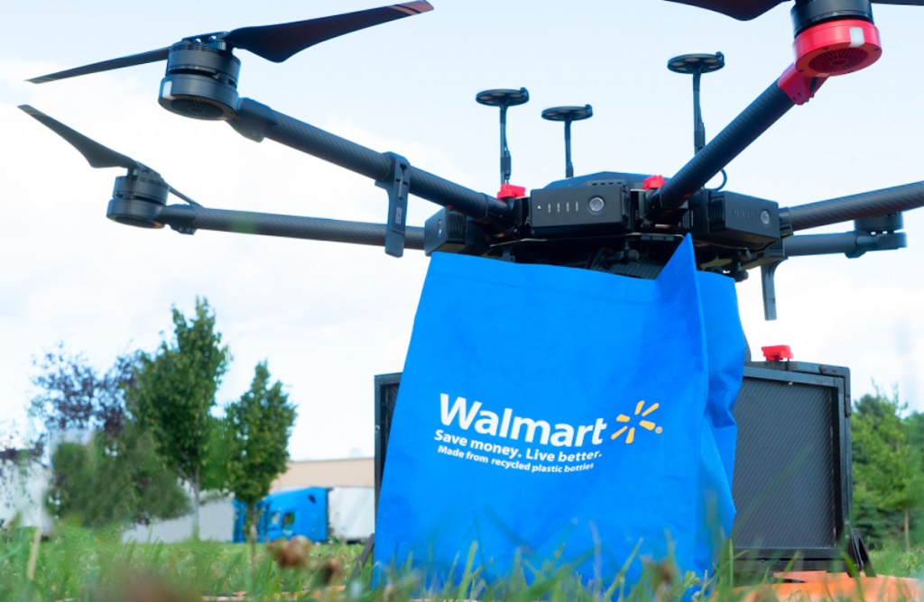 Walmart Flytrex drones