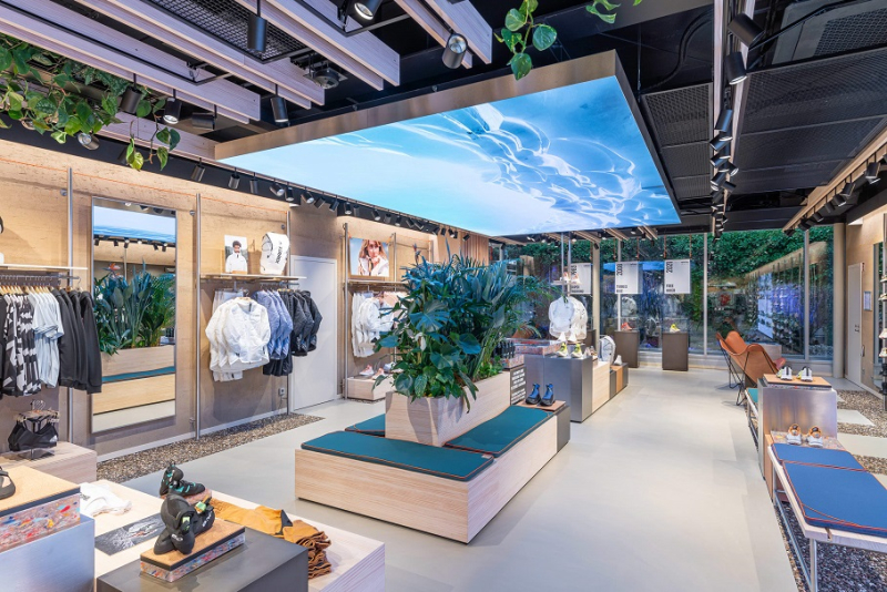How does the first Adidas Terrex flagship store look like?