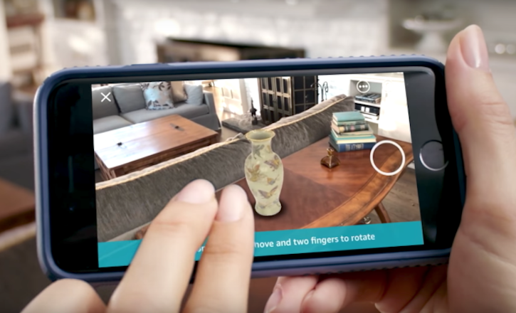 Amazon Adds Augmented Reality Feature In Its App