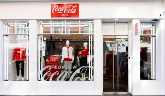 Coca-Cola opens its first apparel store in Europe