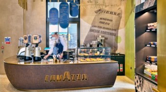 Lavazza opens its first flagship store outside of Italy
