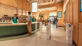 Starbucks and Amazon Go are opening their first joint concept store in the U.S.