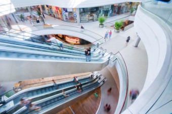 Shoppers are increasingly returning to malls