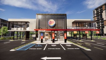 New Burger King restaurant concept: all about cars