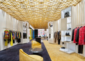 Versace opened a flagship store in Beijing