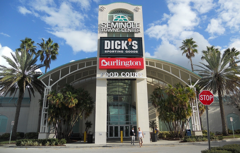 Seminole Towne Center Super regional mall in Sanford Florida