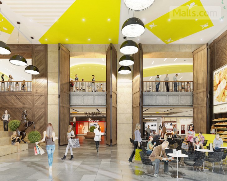 Marstall shopping center offers flexible design for stores