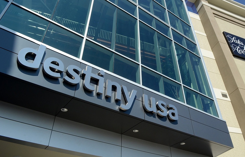 Destiny USA - Super regional mall in Syracuse, New York, USA 