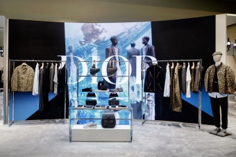 Dior opened a pop-up store in Los Angeles